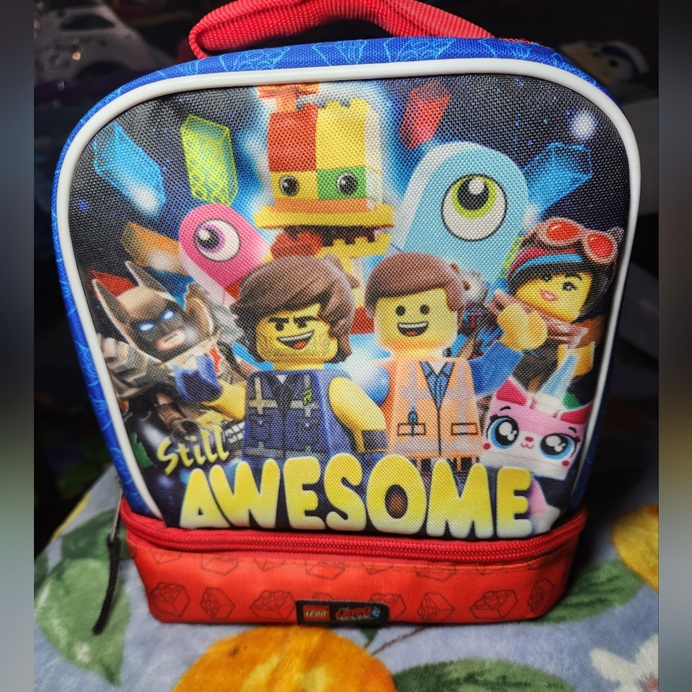 LEGO Themed Lunch Bag with Characters